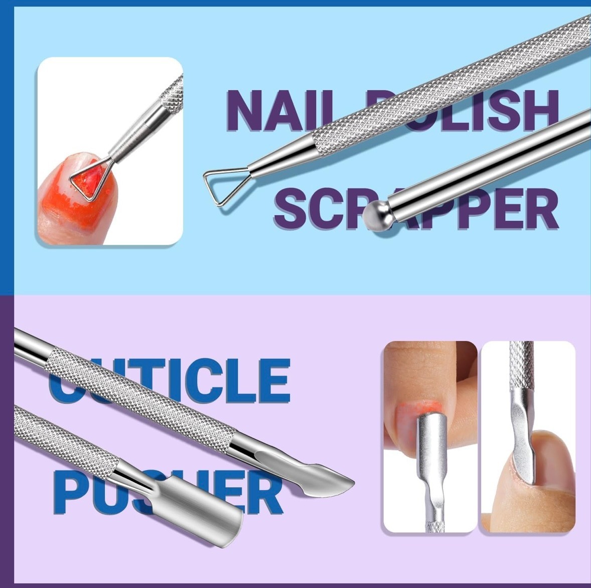 Manicure Nail Soak Tool Kit 12pc NWT