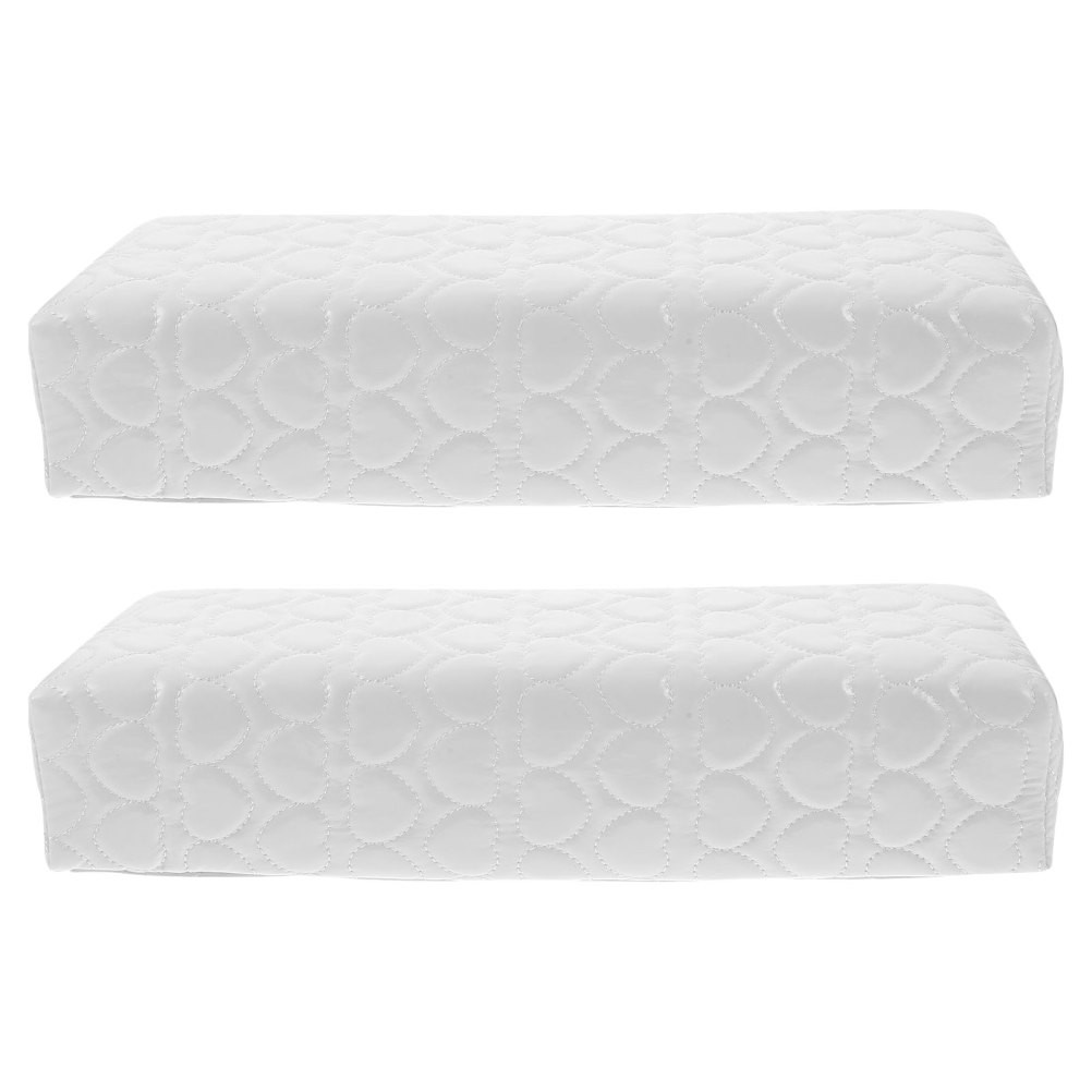 2 Pcs Hand Rest Cushion Professional Manicure Pillow Comfortable Nail