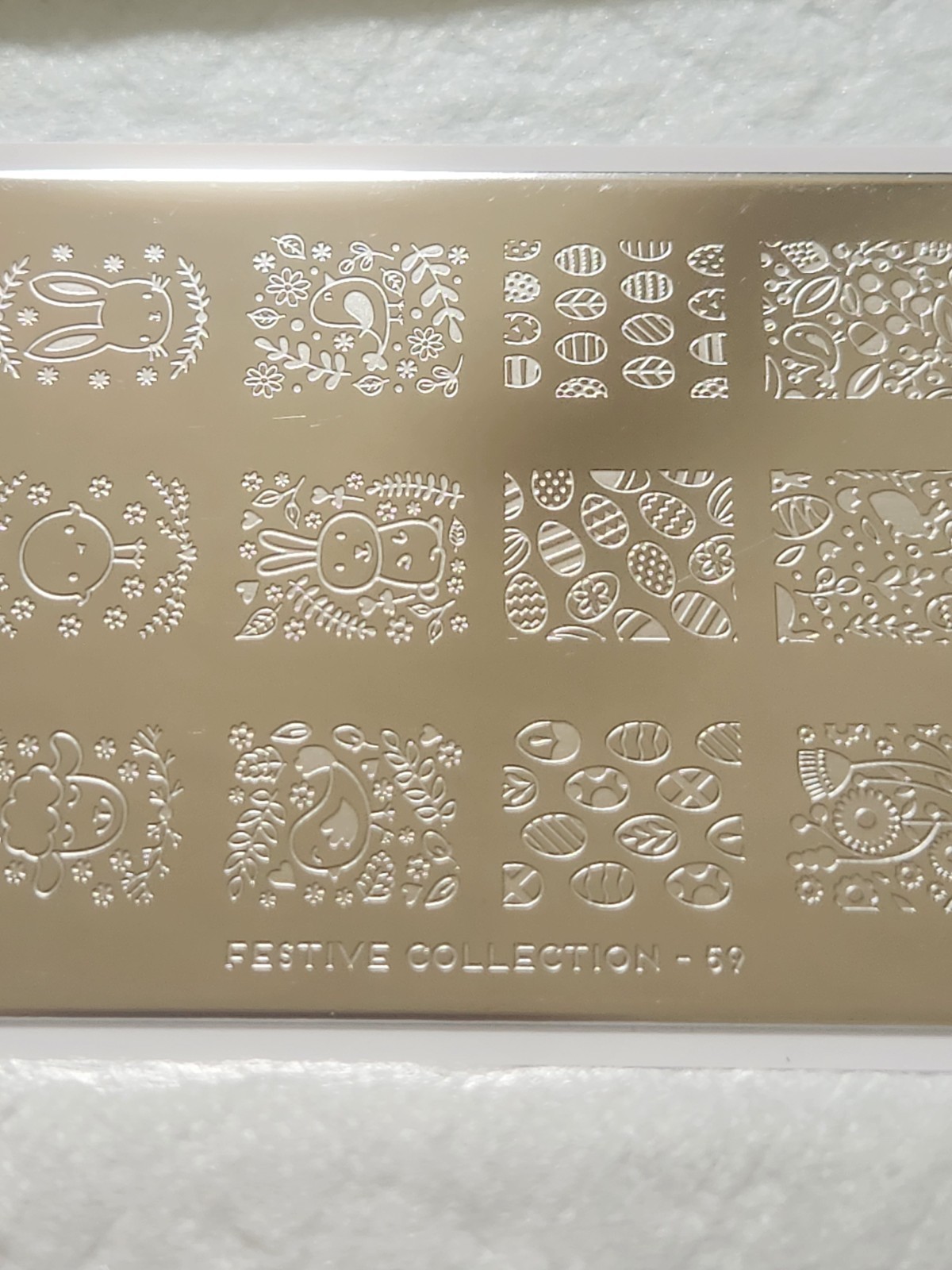 MoYou London Nail Stamping Plate – Festive 59