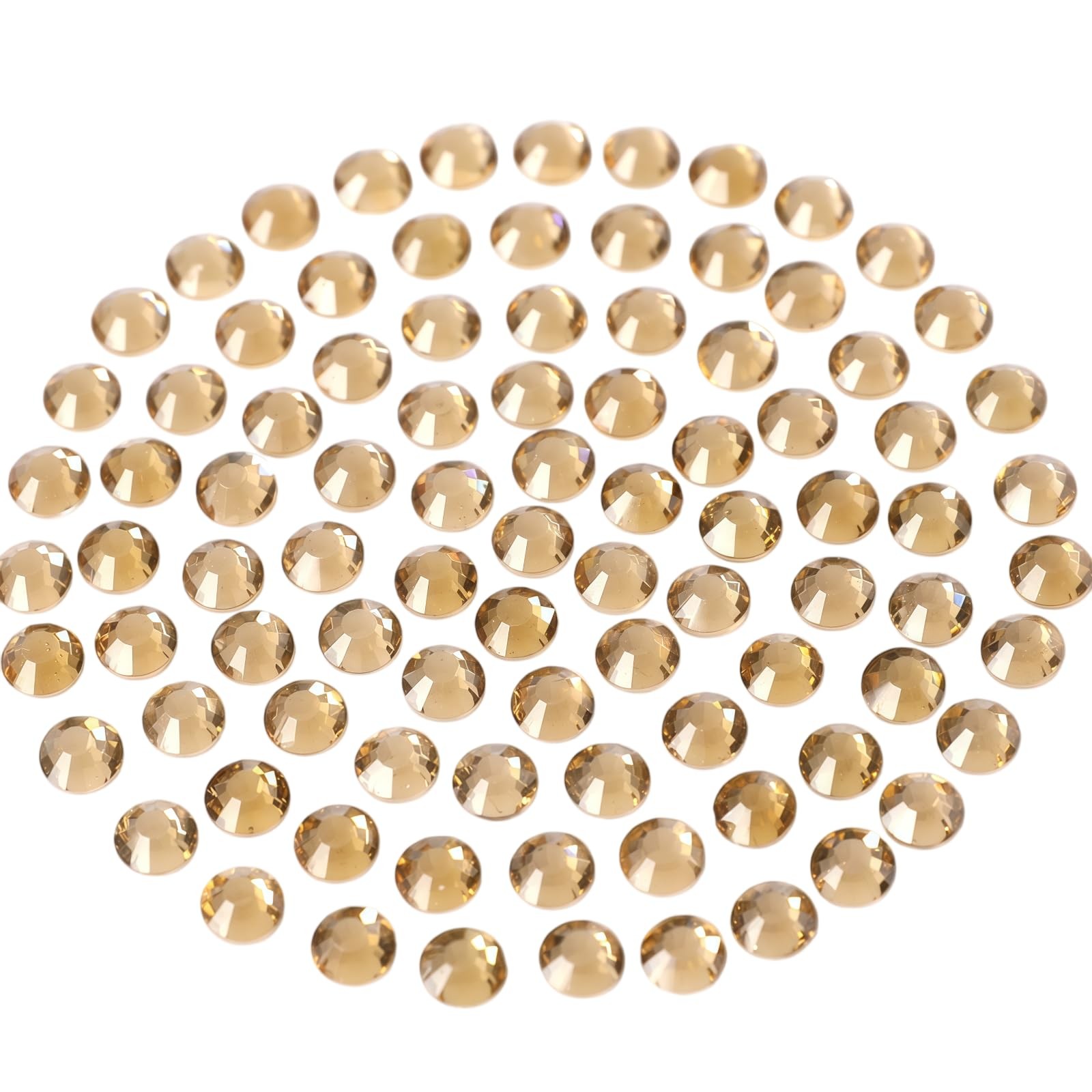 Diamonland Flatback Glass Crystal Rhinestones Rounds Gems for Bedazzling Nail…