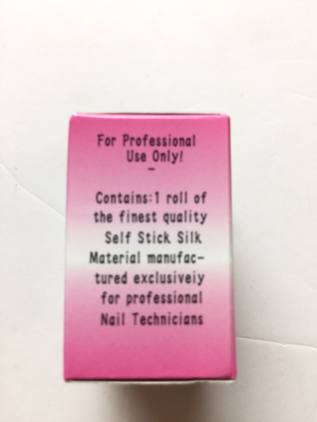 Silk Nail Wrap Dispensing Pack Self Stick Nail Repair Nail Extension In Box New