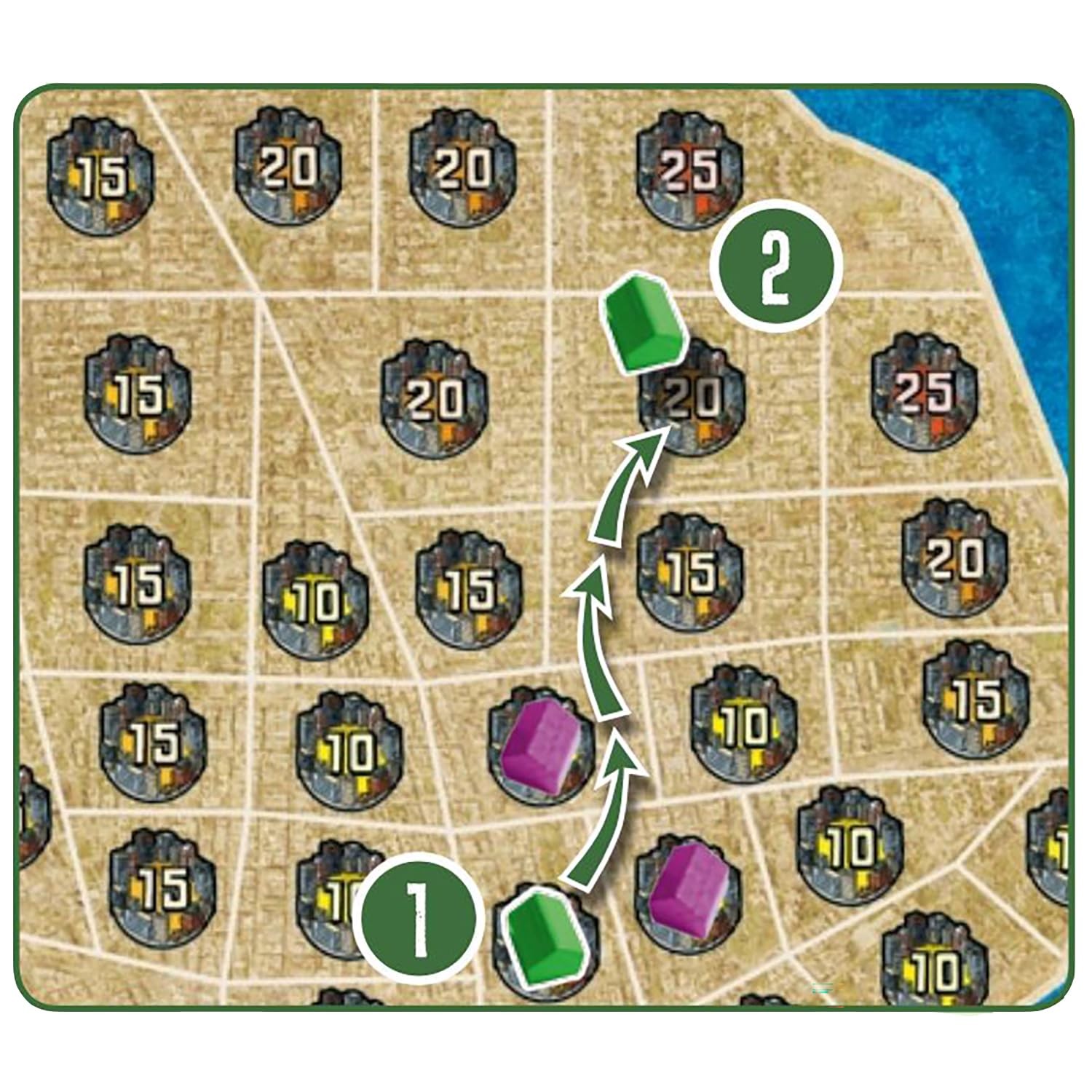 Rio Grande Games Power Grid Board Game: 42.75 cubic inches, Multicolor