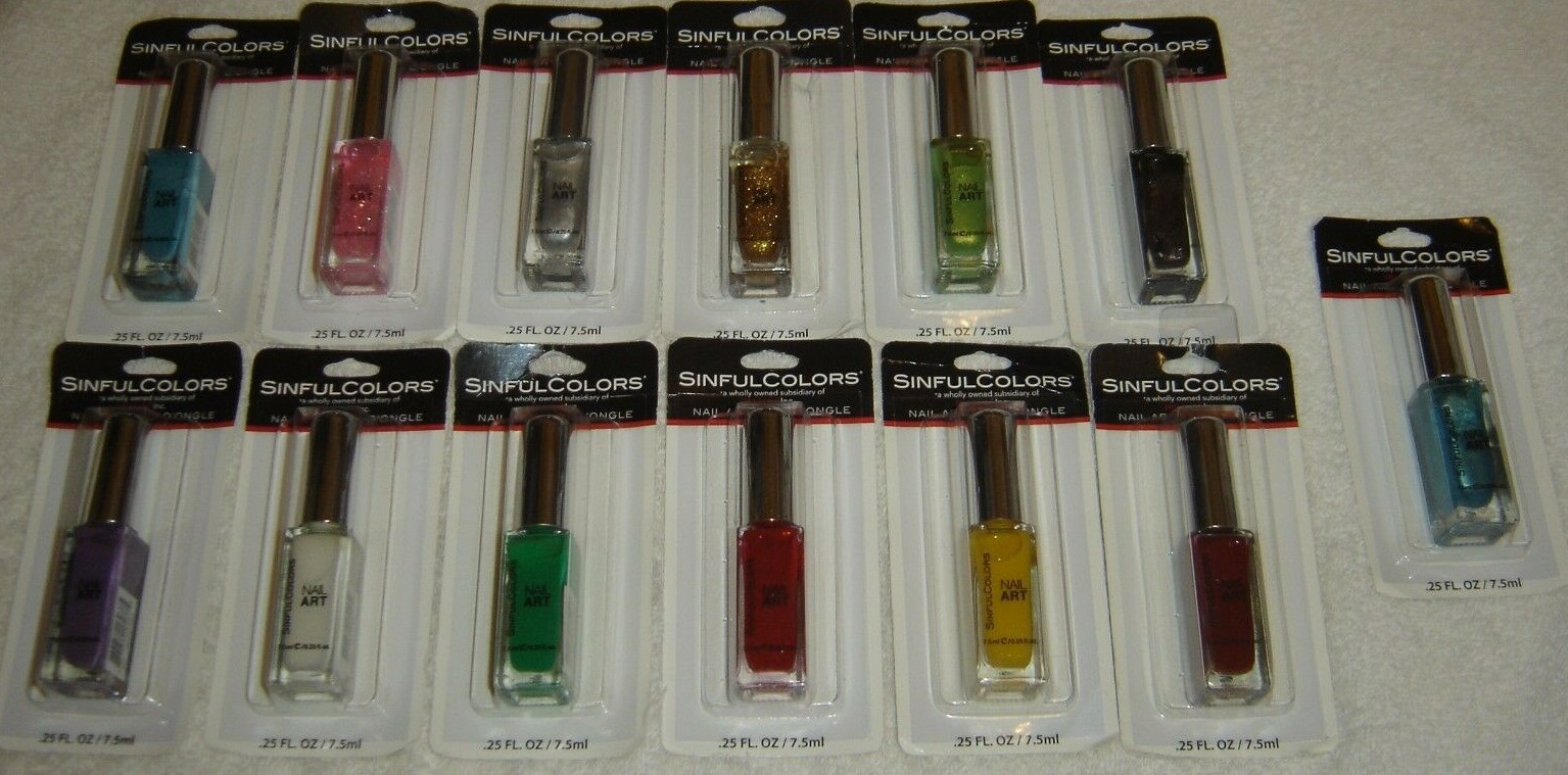 SINFUL Colors***NAIL ART*** pIck yOUr cOLOr ~~0.25 fl oz/7.5 ml~~NEW~~SEALED
