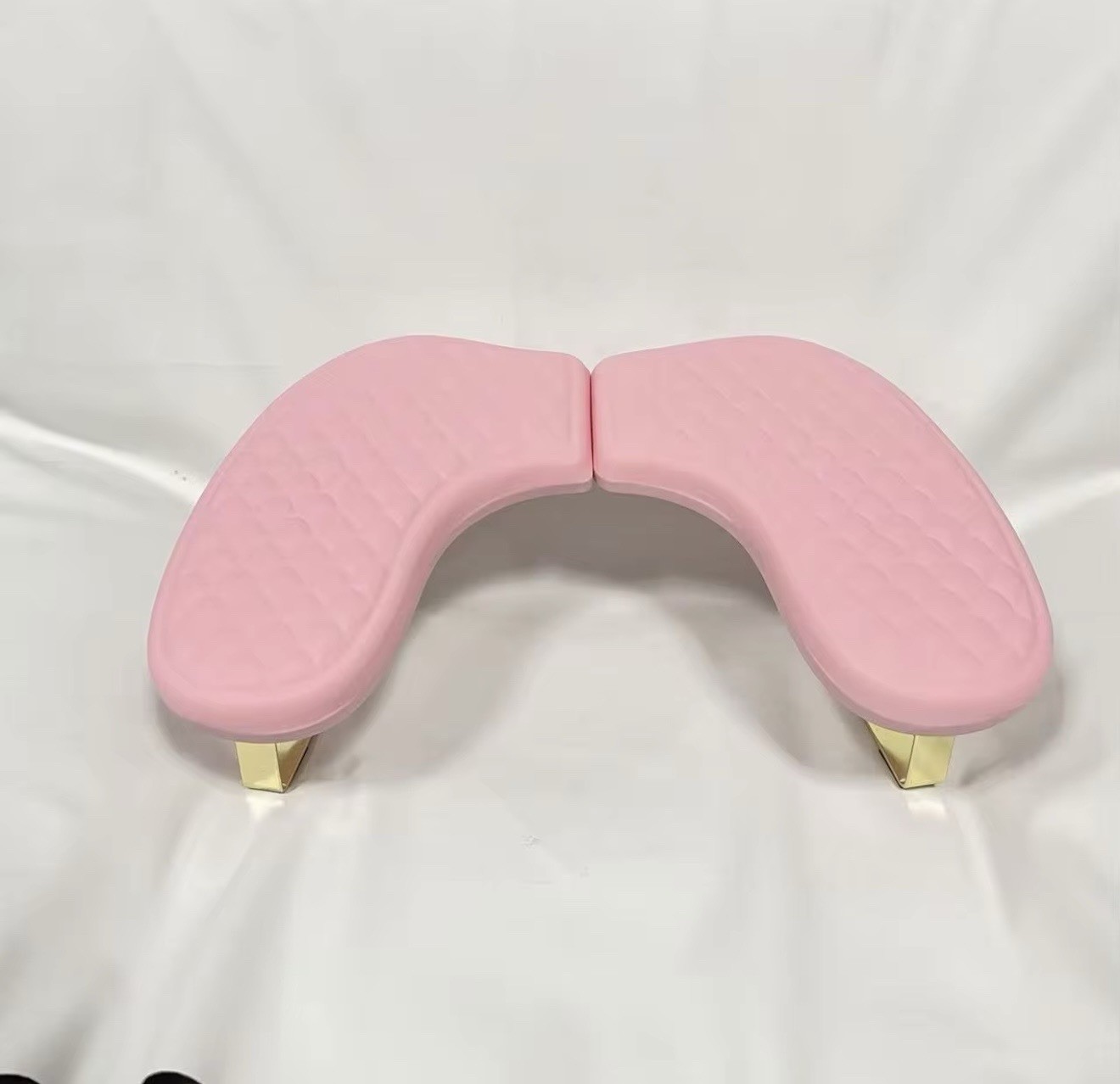 PU Leather Nail Arm Rest Hand Pillow, White, Easy Cleaning, Nail Art & Gels