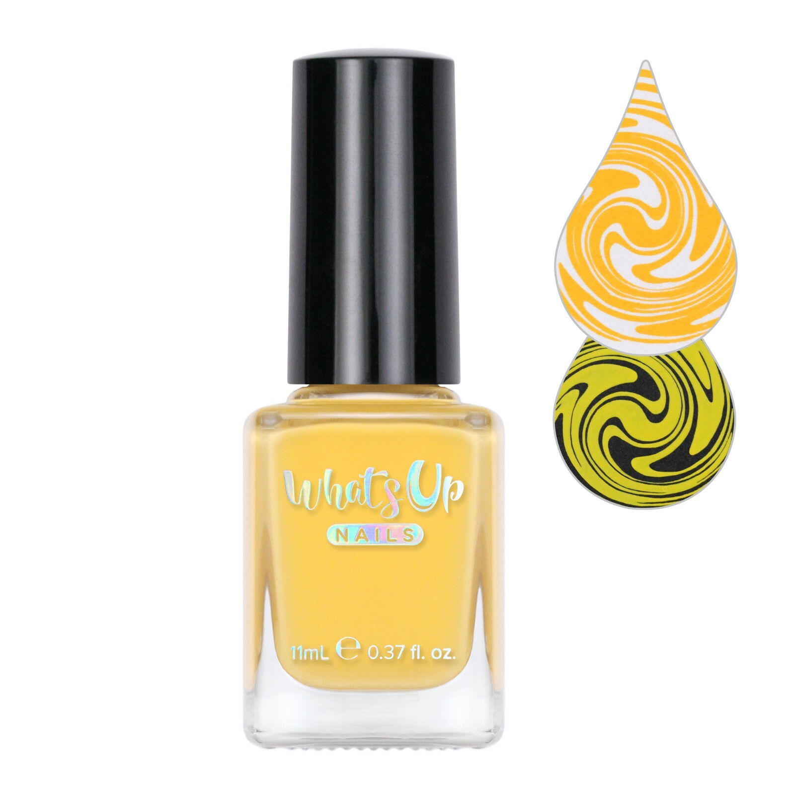 Fab Cab Stamping Polish (Yellow), Nail Polish for Nail Art