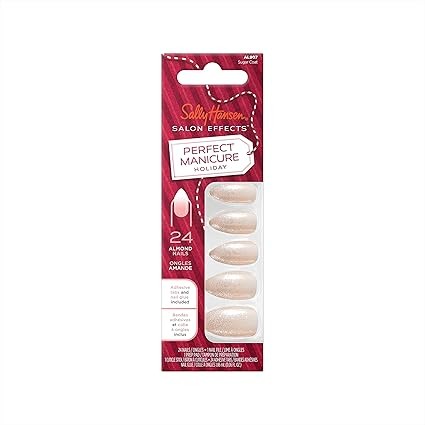 BUY2GET2 (Add 4) FREE Sally Hansen Salon Effects Perfect Manicure Press On Nails