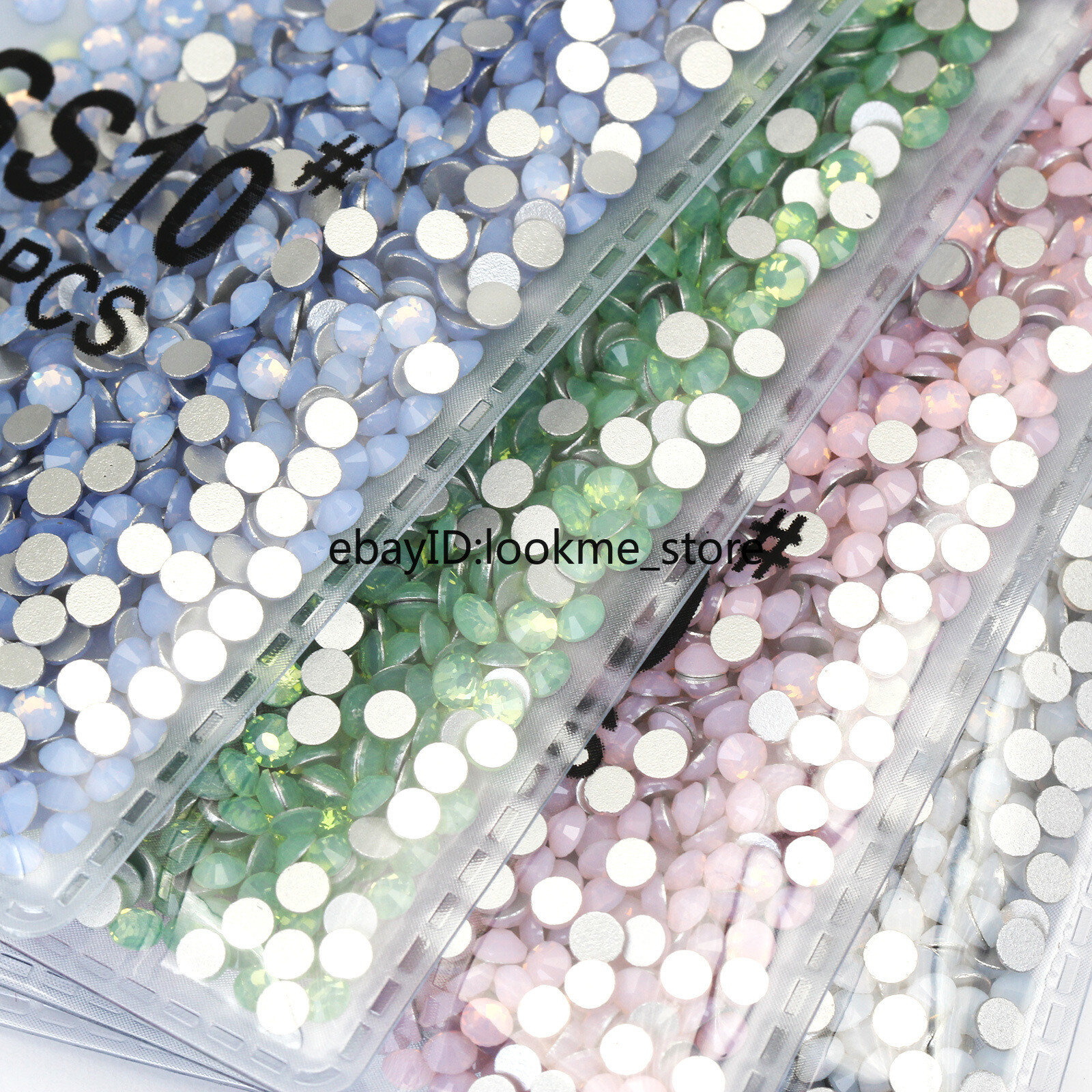 1440p 2.8mm (ss10) Crystal Glass Rhinestones Flatback Gems Nail Art Crafts Decor
