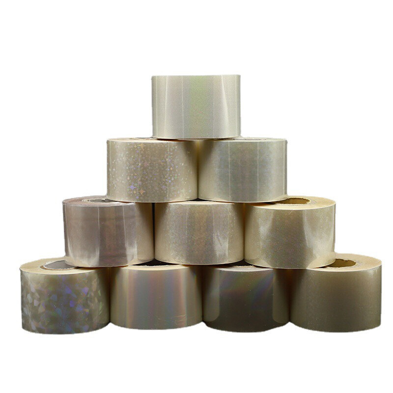 2 Roll of 120m Nail Art Foils Transfer Sticker Aurora Chrome Decals Tips Decor