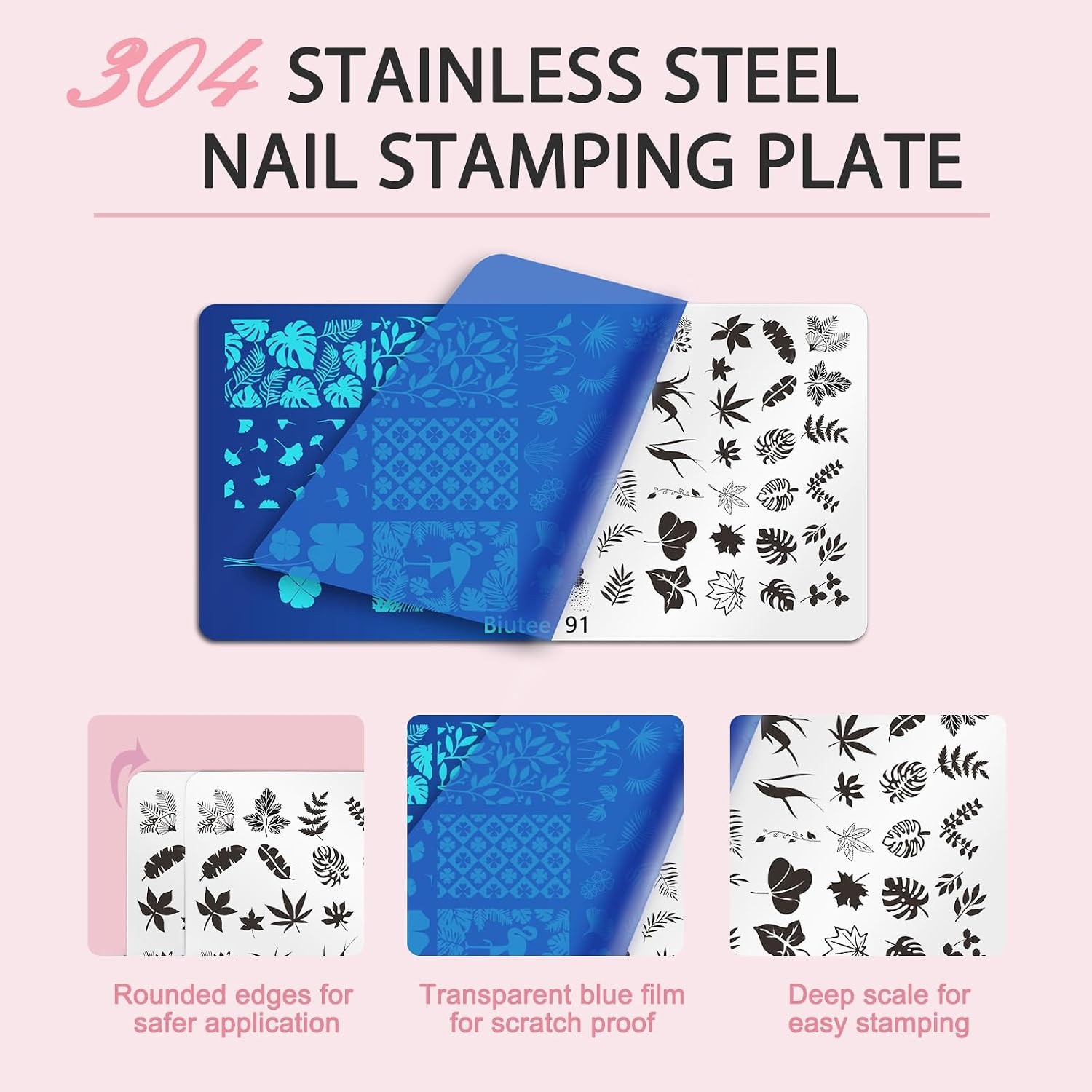 10Pcs Nail Stamping Plates Set 8Pcs Nail Stamping Polish Gel | Nail Stamping Kit