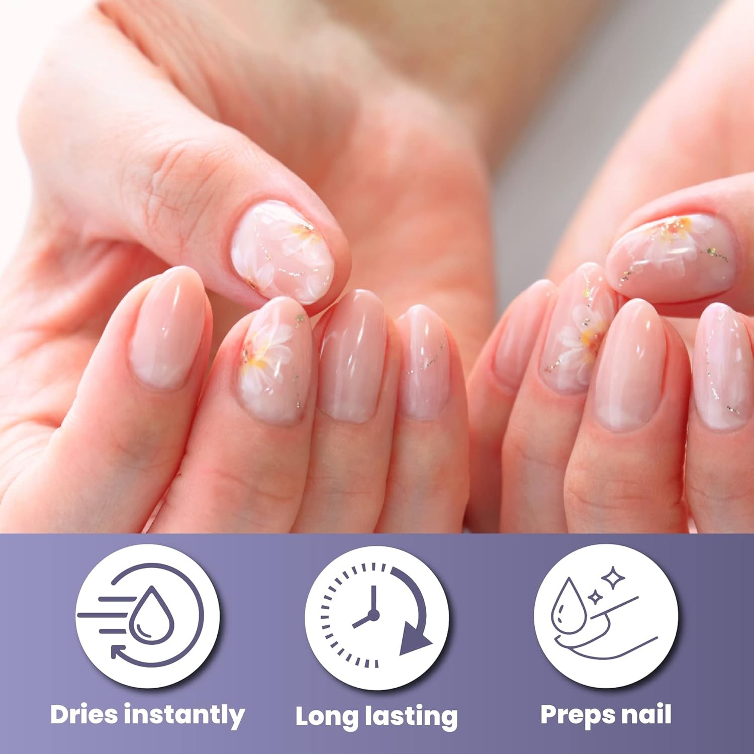 Mia Secret Professional Acid Free Natural Nail Prep Dehydrator, 15ml -…