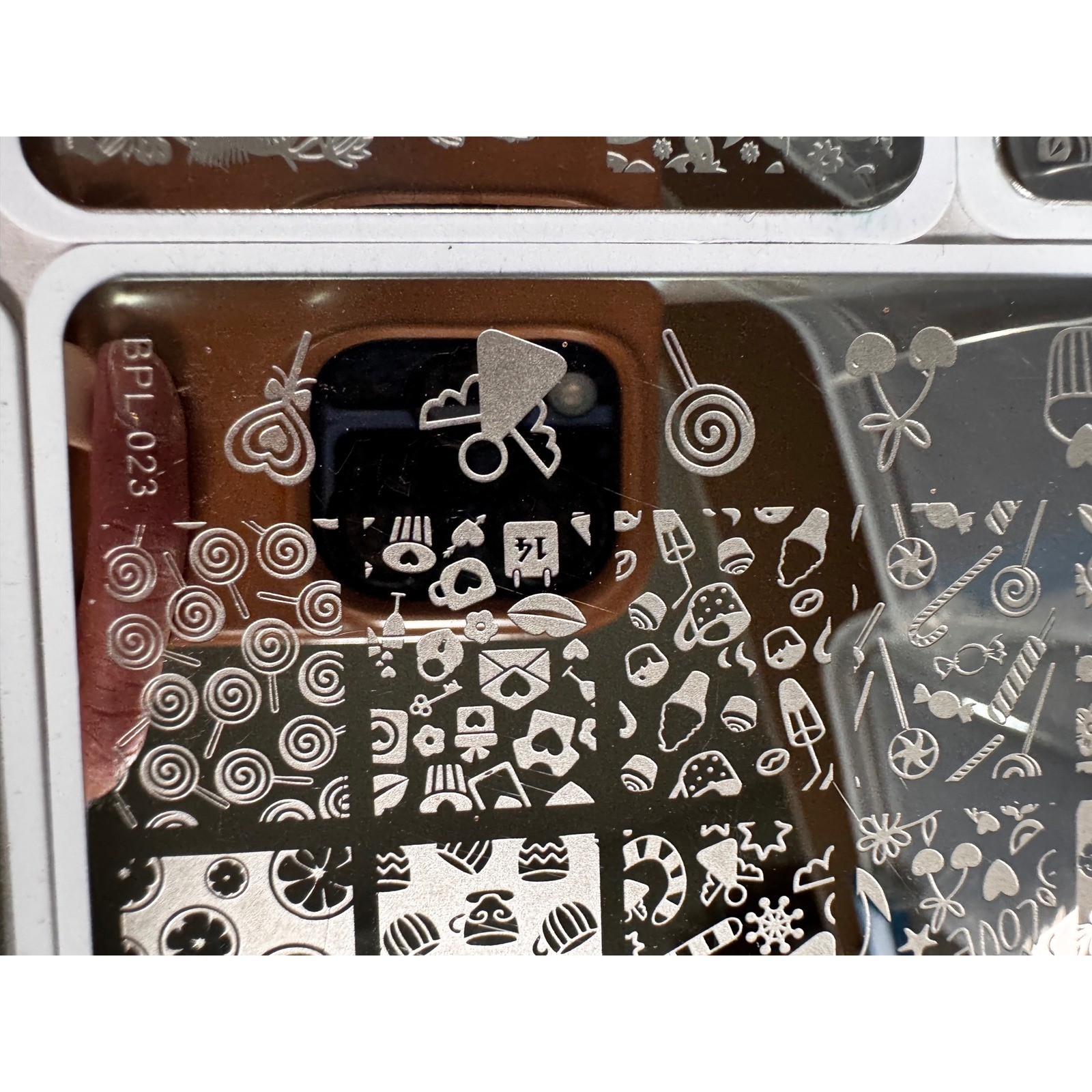 Born Pretty Nail Stamping Plates Set 6pc Silver New Floral Lace Tropical Animal