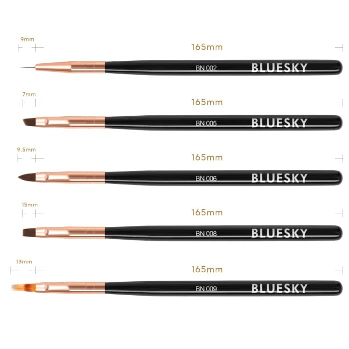 Bluesky Nail Art Brushes – 5 Piece Set