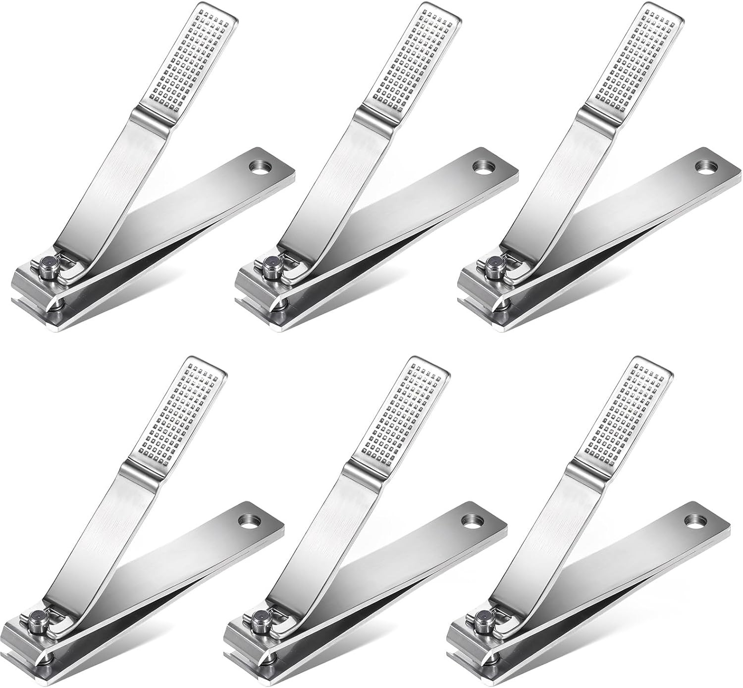 6 Pieces Straight Nail Clippers for Thi Nails Ed Toenails Clippers