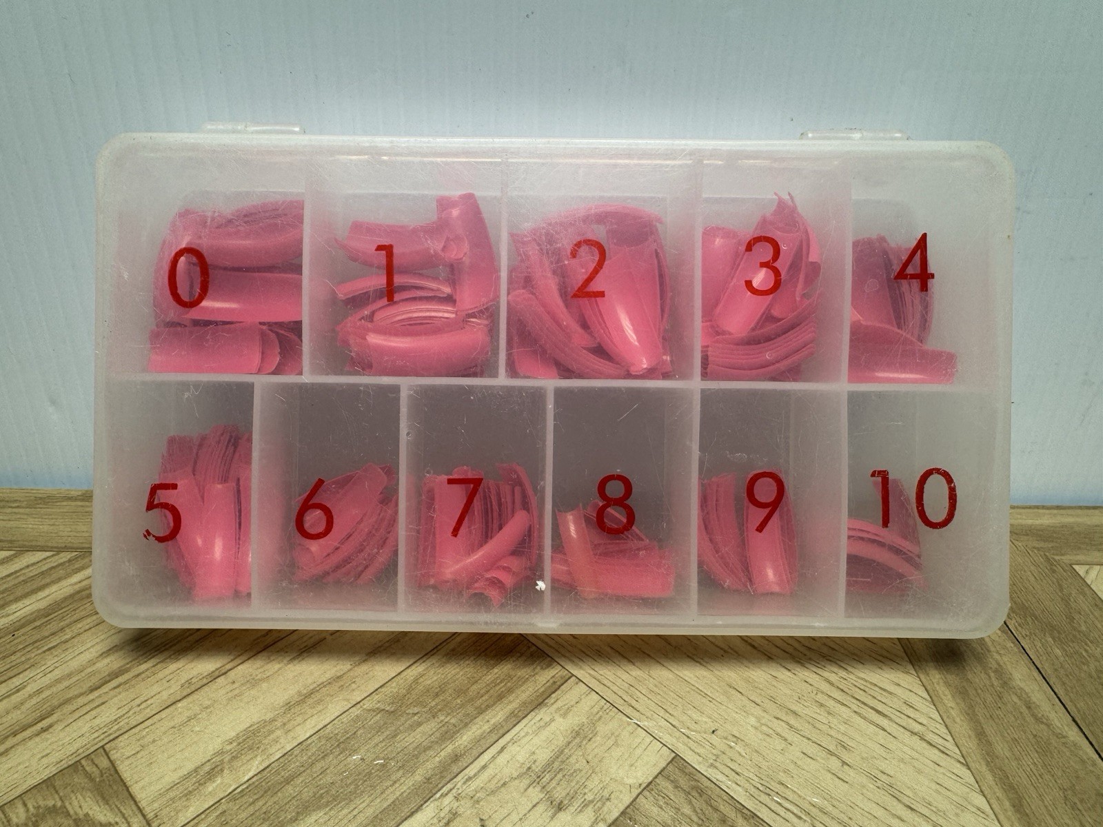 White Black Gray Pink Nail Tips – Lots Of Pieces Lot Of 8 Boxes