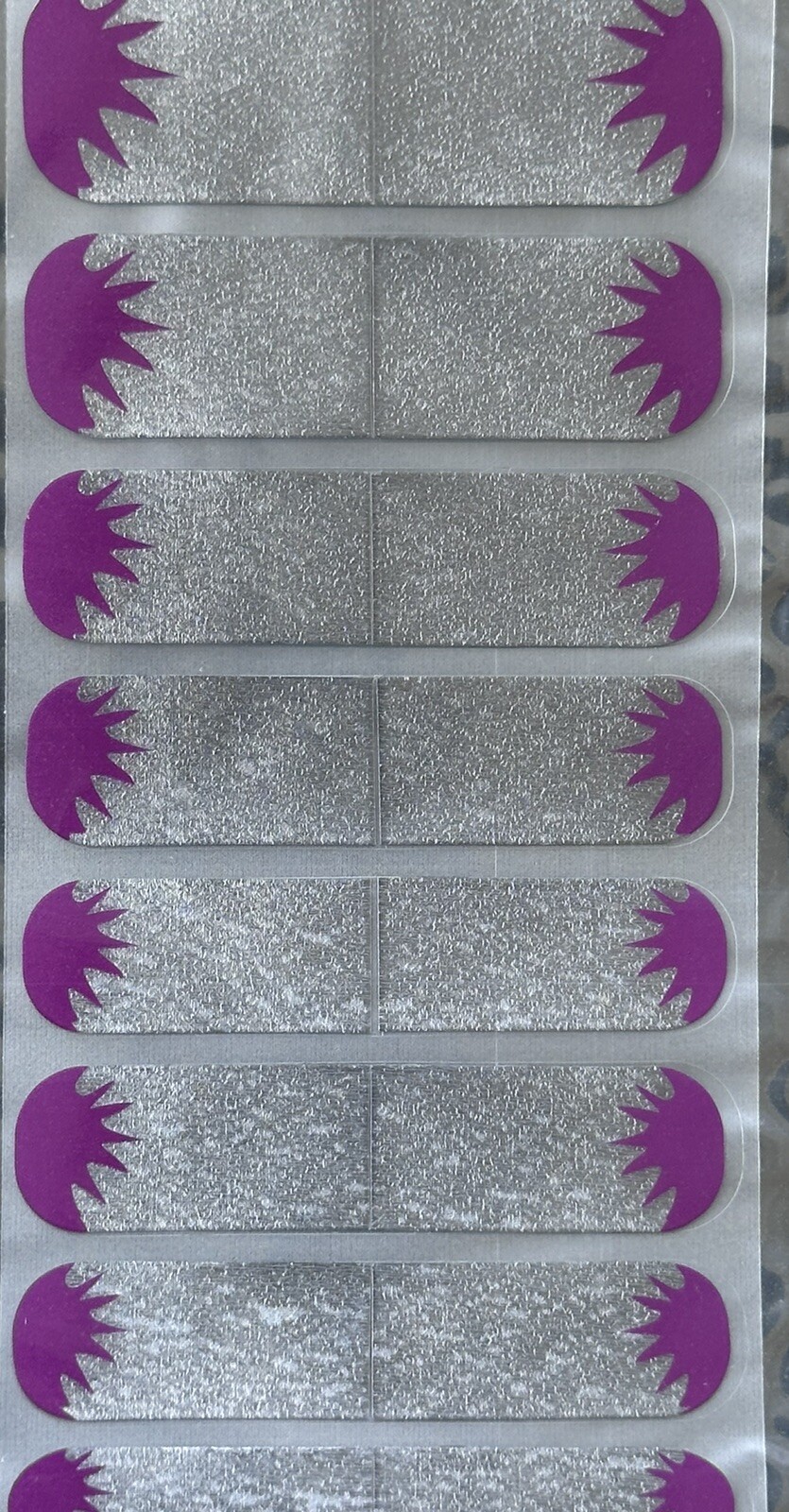 3 Multicolor 16 Patch In a Pack Nail Stickers Full Nail Wraps Strips Brand New.