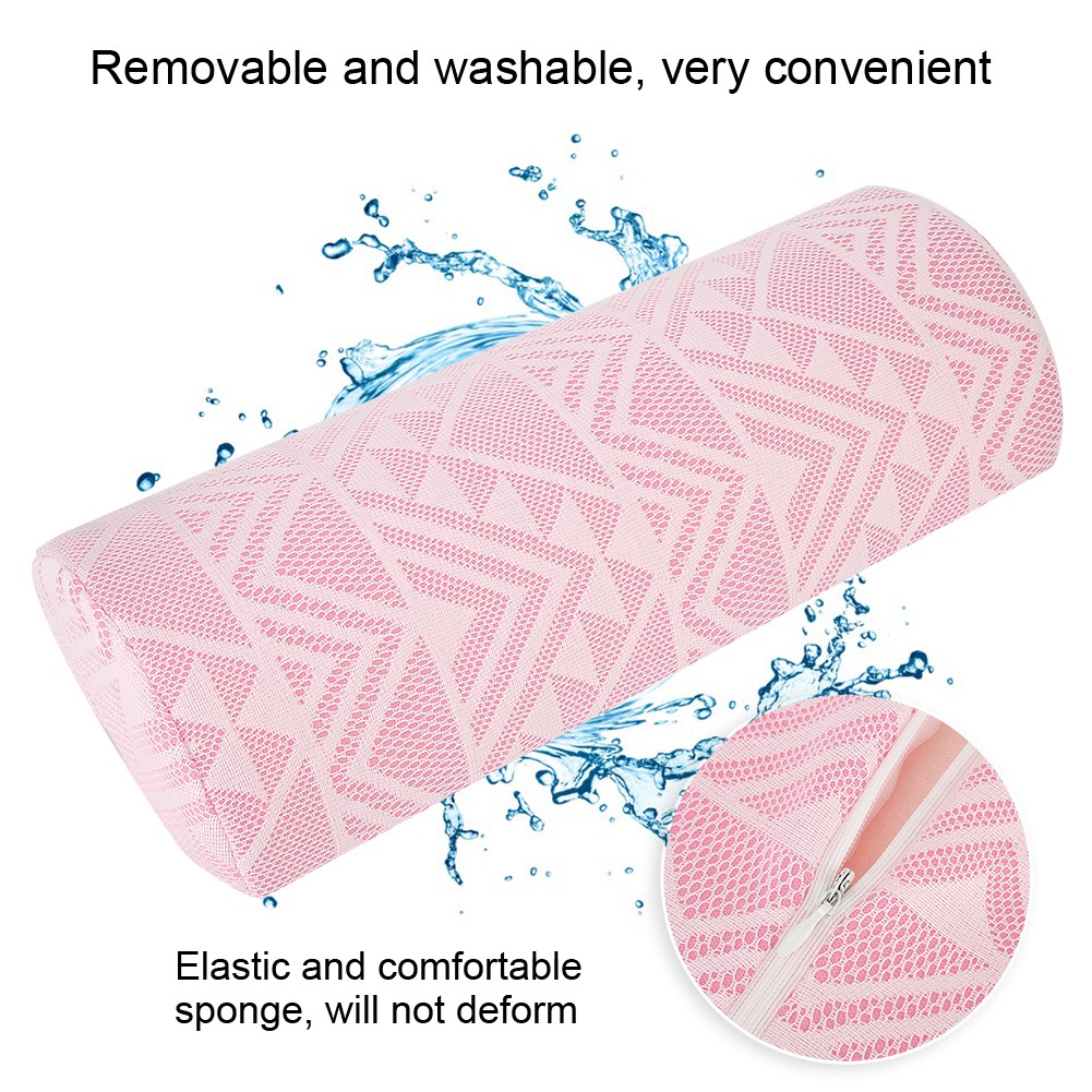 3 Colors Nail Art Pillow Cushion Soft Semicircle Manicure Hand Arm Rest Holder
