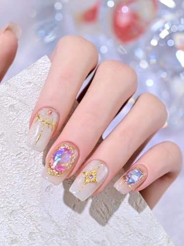 Gold Nail Stickers 5D Embossed Aurora Mirror AMIN Stickers Amin Stickers-26