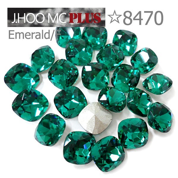 J.HOO Crystal 8470 Cushion V-Cut Fancy Rhinestones 8mm Nail Art (10pcs)