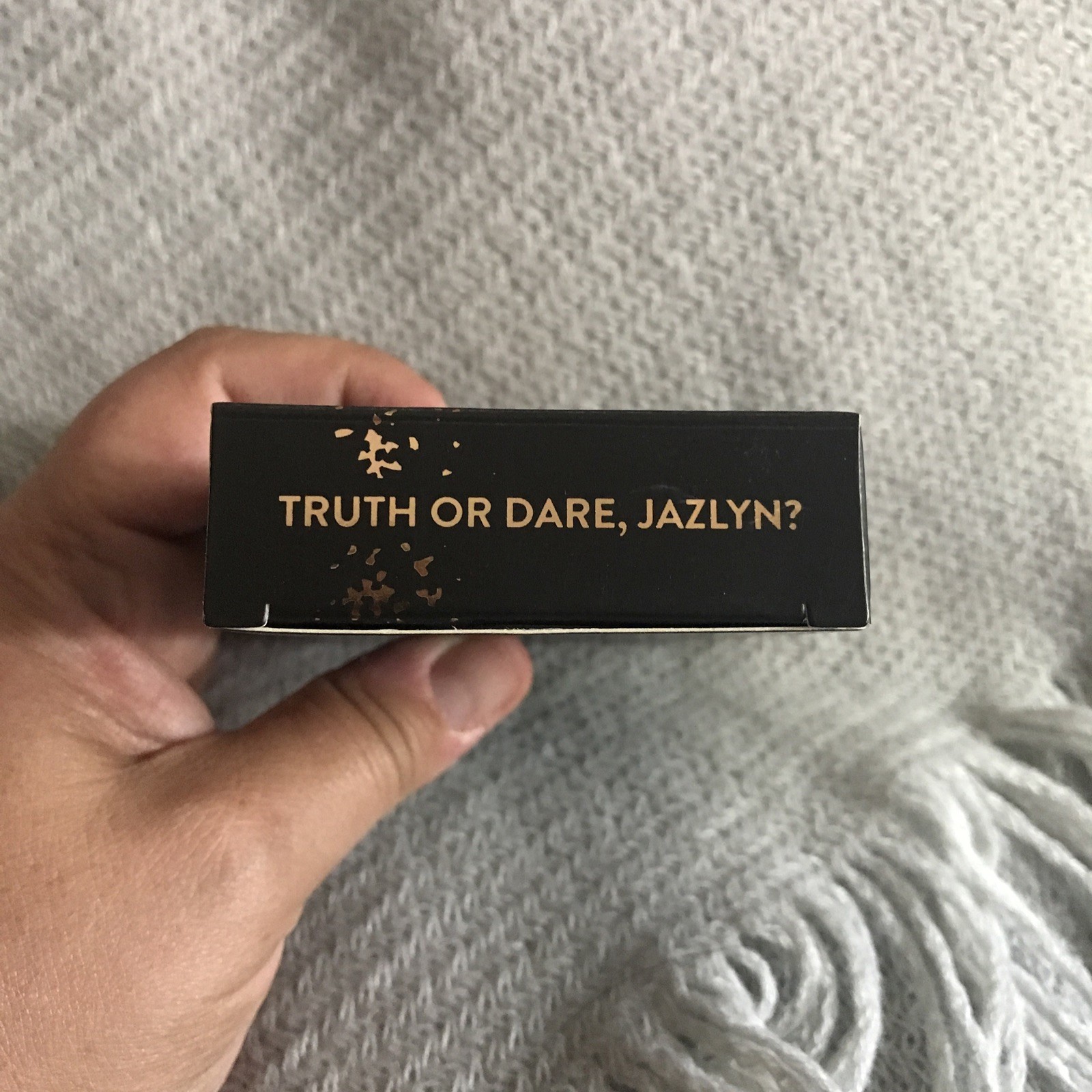 Black, Matte, Gold Foil Accents, Long, Coffin, Classy Press On Nails