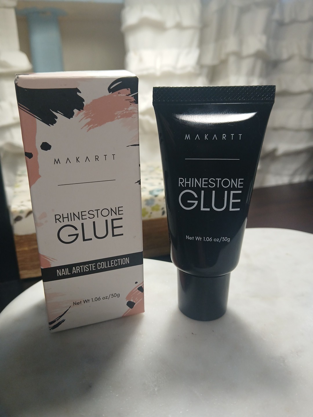 Makartt Nail Rhinestone Glue for Nails: Super Strong Gel exp 9/25