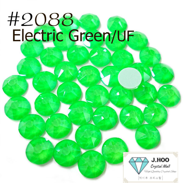 Swarovski 2088 – Flat Back-Electric Green