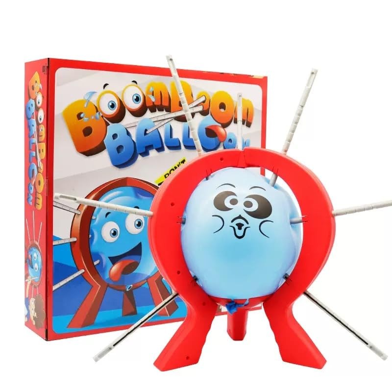 ZSKXYRUS Balloon Blast Party Game Set Entertaining Small, Red, Multicolored