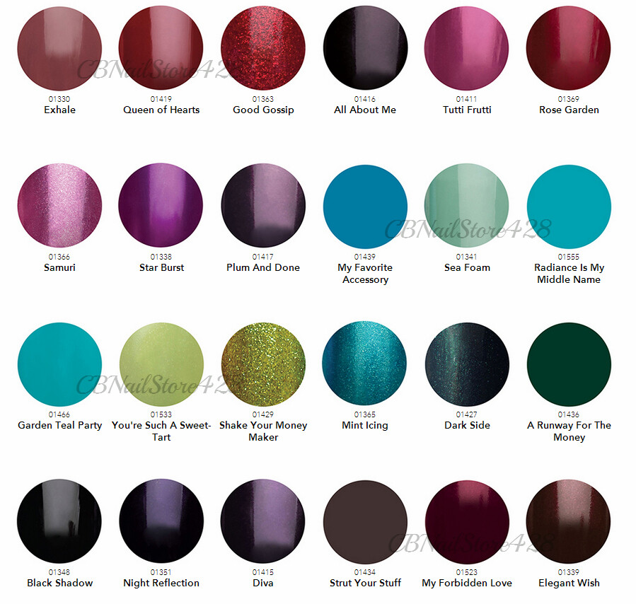 HARMONY GELISH Soak-Off – NEW BOTTLE – Choose Any Color – .5oz – Series 1