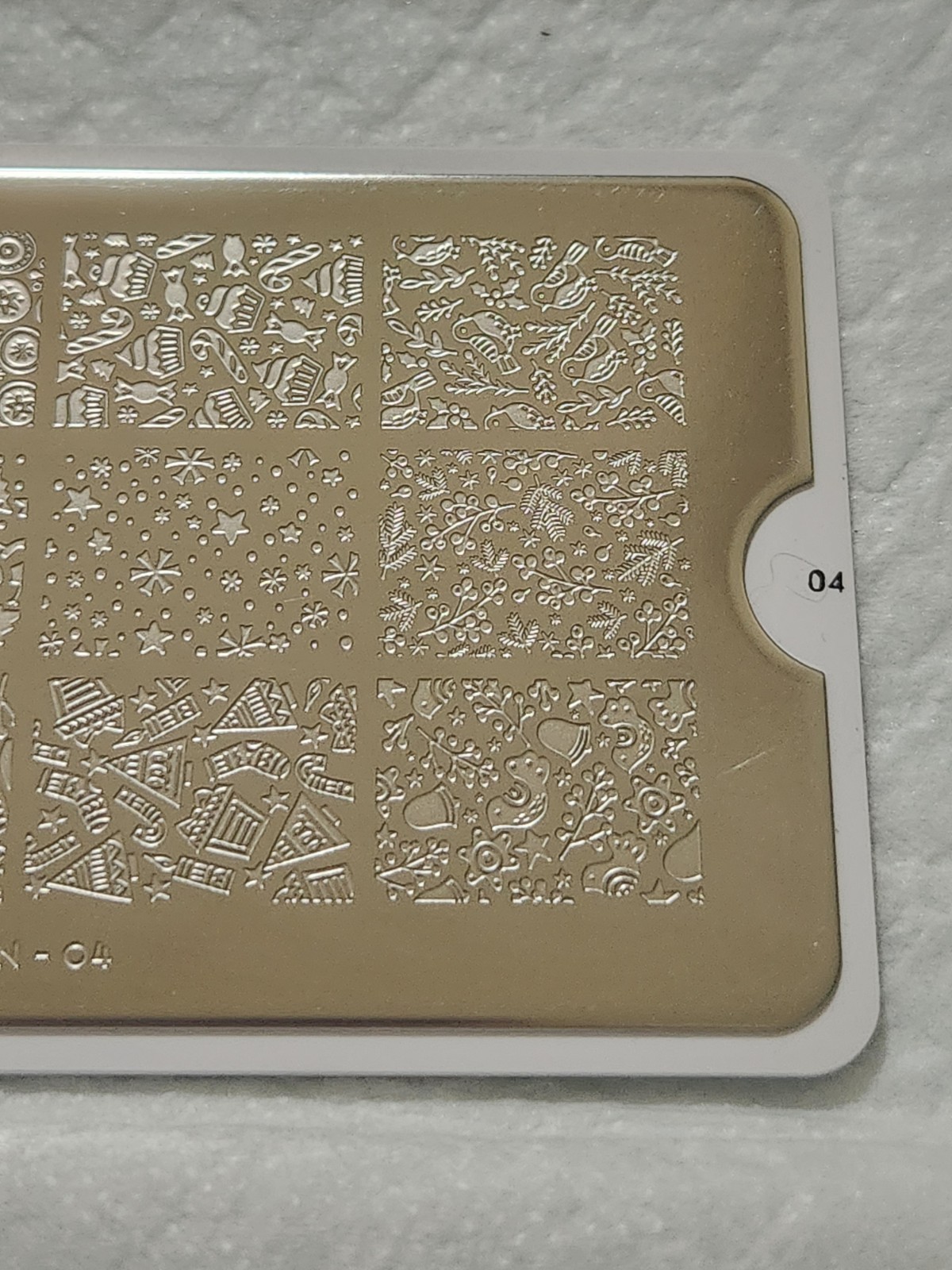 MoYou London Nail Stamping Plate – Noel 04