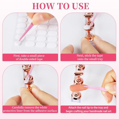 25PCS Nail Art Tools Set, Includes Nail Art Brushes, Nail Stand, Dotting