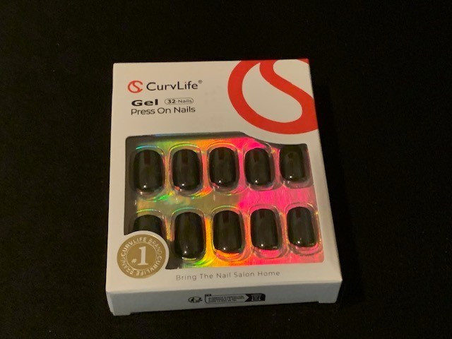 CurvLife GEL Press on Nails Assorted Lot Of 3-NEW