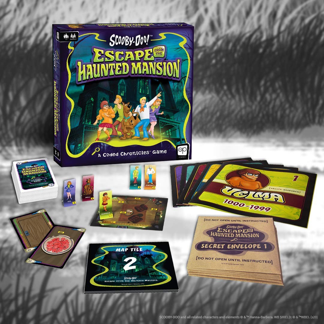 Scooby-Doo: Escape from The 10 inches x 10 x 2 inches, Multicolor