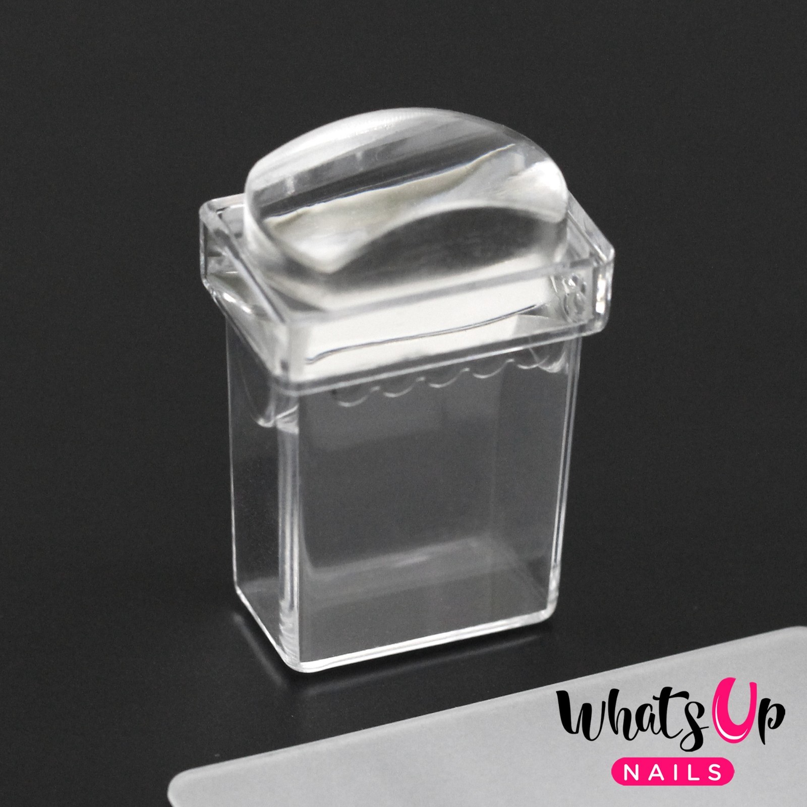 Mini Rectangular Clear Stamper & Scraper for Stamped Nail Art