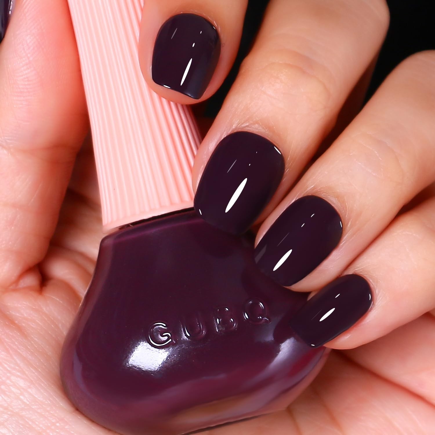 Major Dijit Deep Plum Quick Dry Regular Nail Polish – Nail Art Lacquer, 0.41 …
