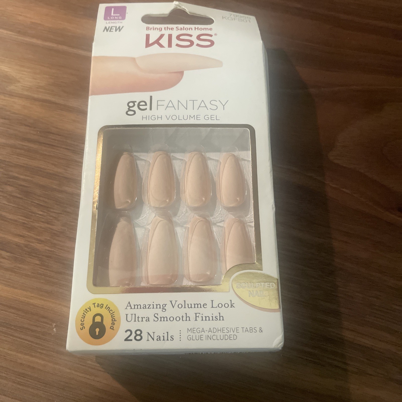 Kiss Gel Fantasy High Volume Gel Long Nails