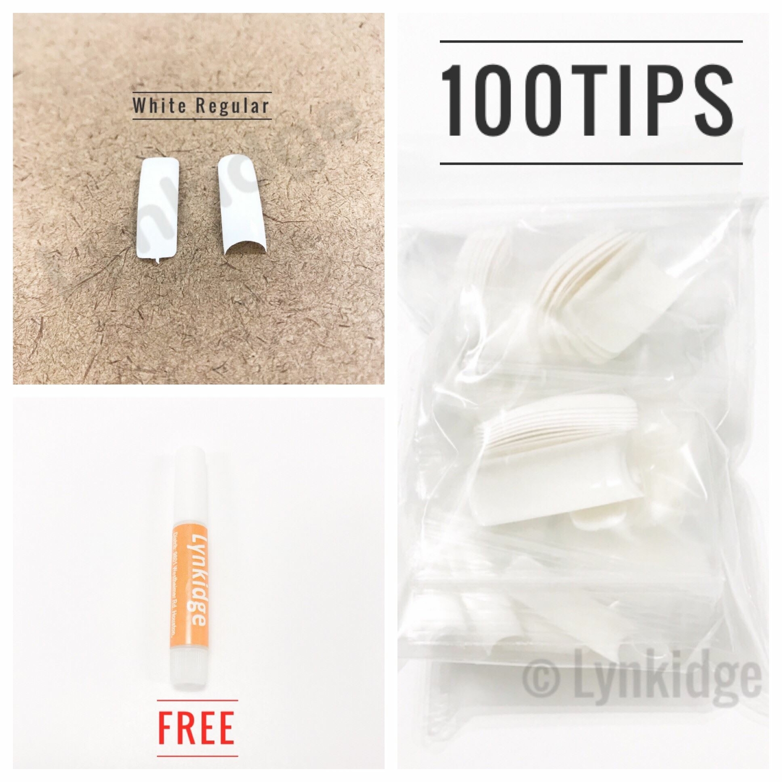 MultiColor Selection – 100PCS Acrylic Nail Tips
