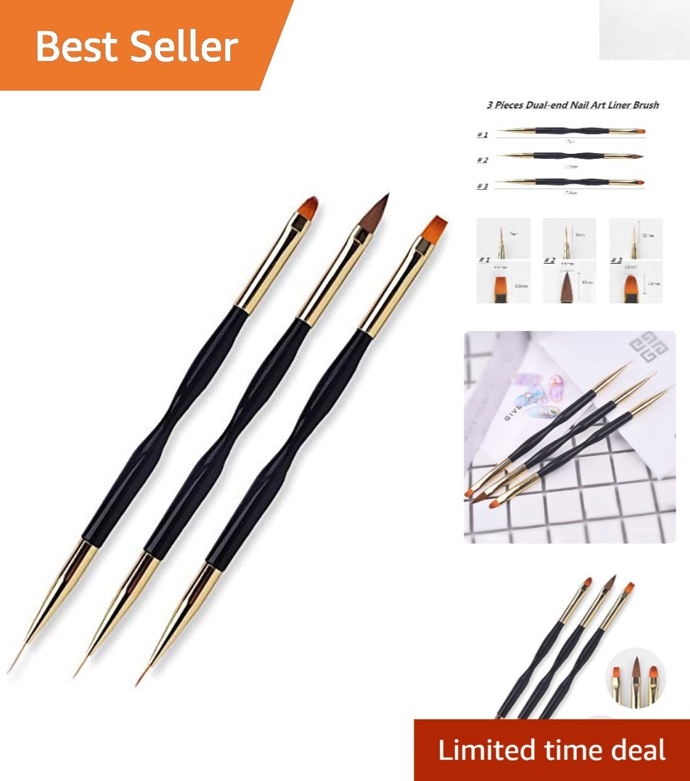 Durable Dual Ended Nail Art Pens Set – Perfect for Professionals & DIY