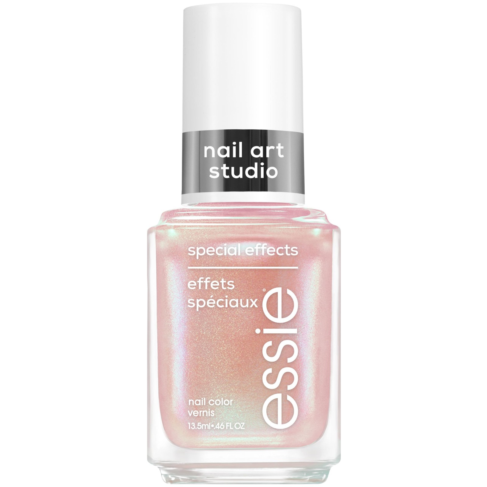 essie Nail Art Studio Special Effects Chrome Polish, Vegan, Peach Nail Polish…