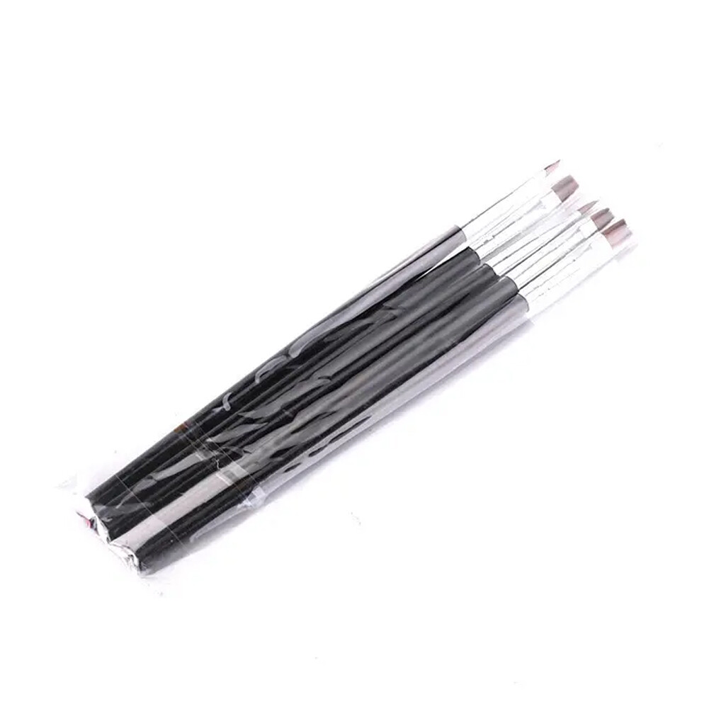 5pcs Nail Art Gel Pens Dotting Tool Nail Silicone Brushes Set Kit Professional