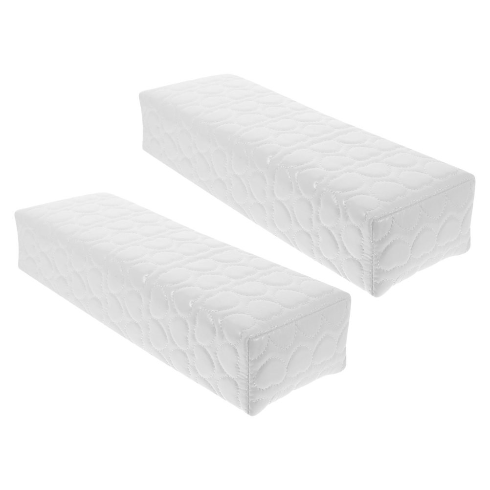 2 Pcs Hand Rest Cushion Professional Manicure Pillow Comfortable Nail