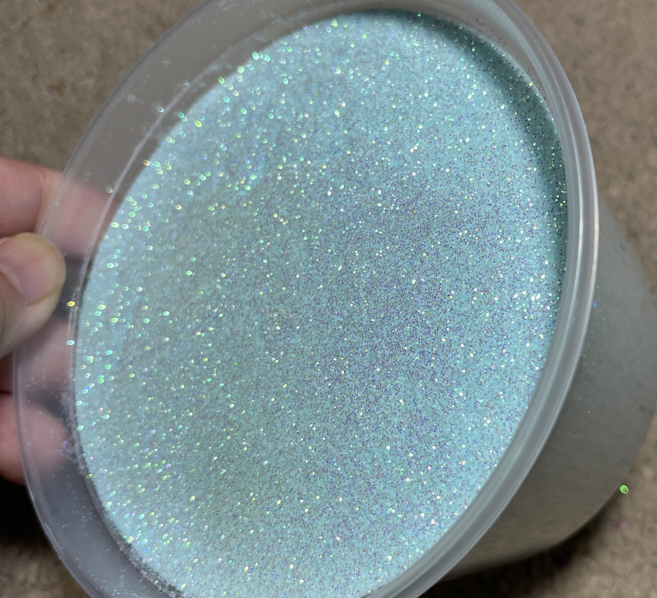 50G Solvent Resistant 0.2MM Iridescent shape Glitter Nail Art Face Crafts