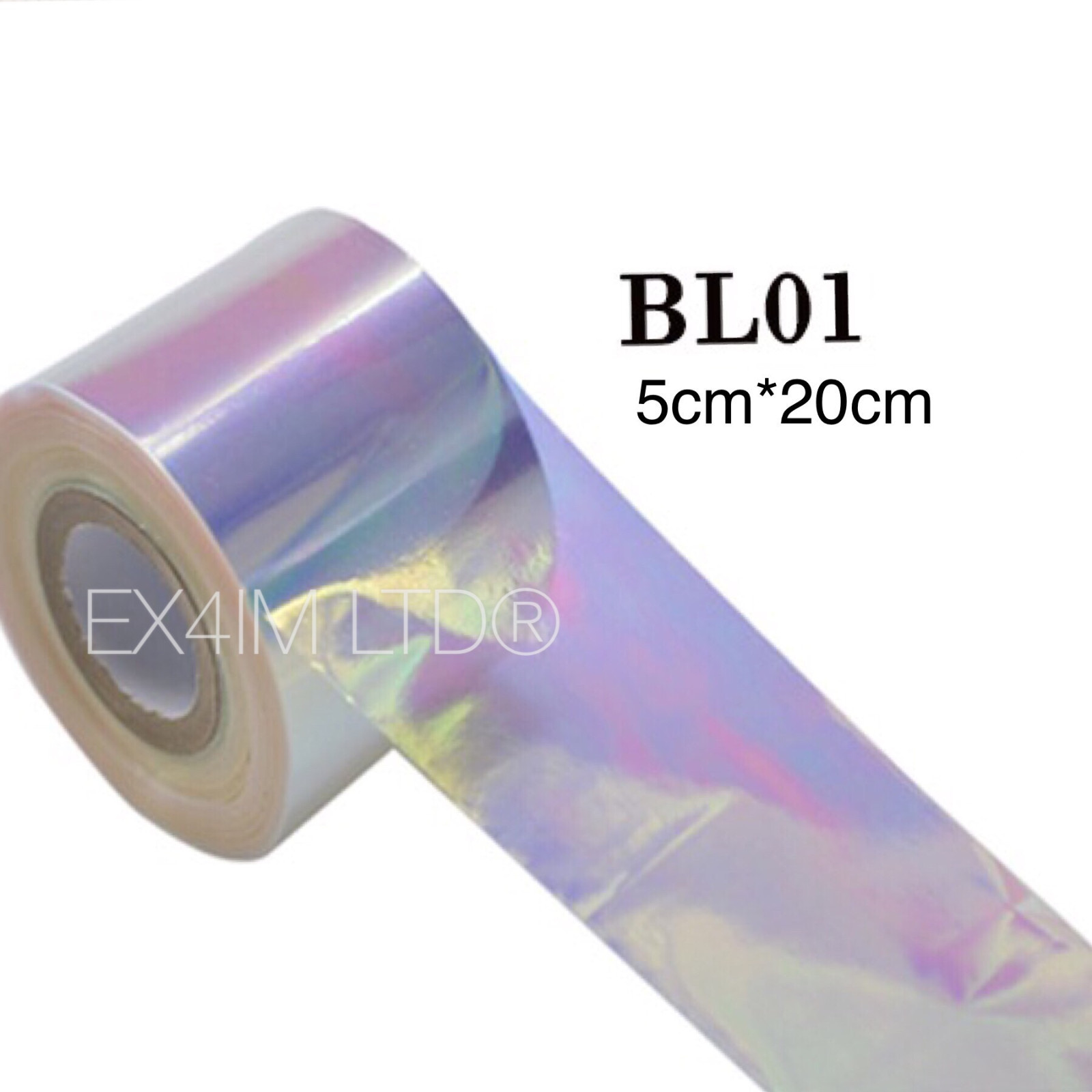BROKEN GLASS NAIL FOIL 18 Colours NAILS EFFECT Stickers Shattered Angel Paper UK