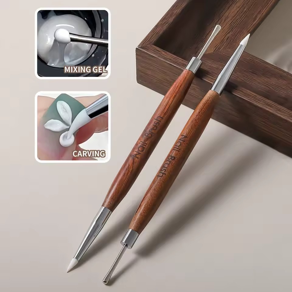 Pro Nail Kit for Beginners, All-in-One Nail Art Tools with Brushes DIY Mani Set
