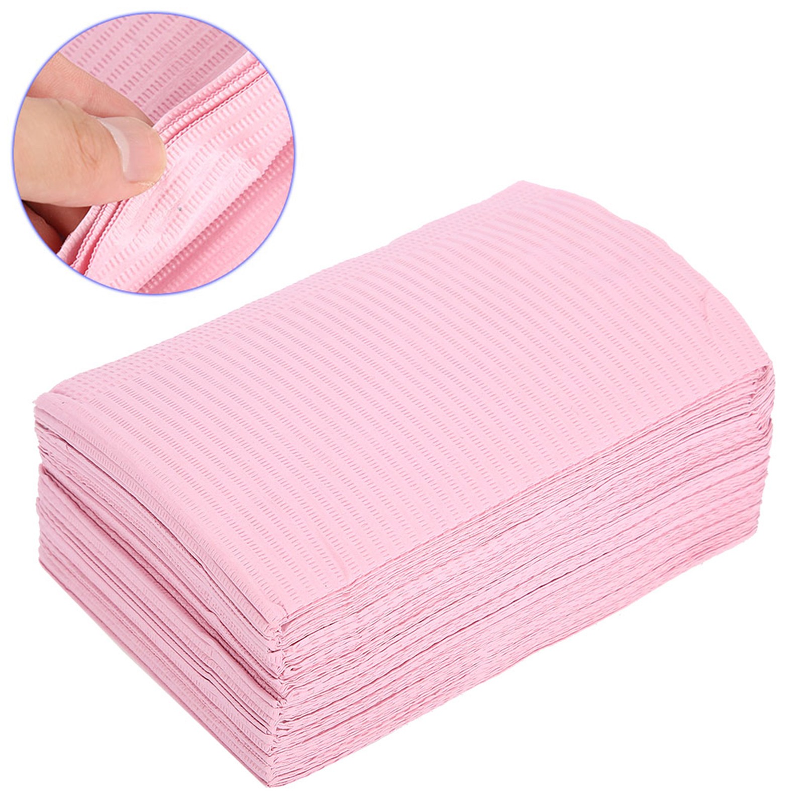 125pcs Nail Art Table Mat Soft & Waterproof For Manicure At Salon Excellent