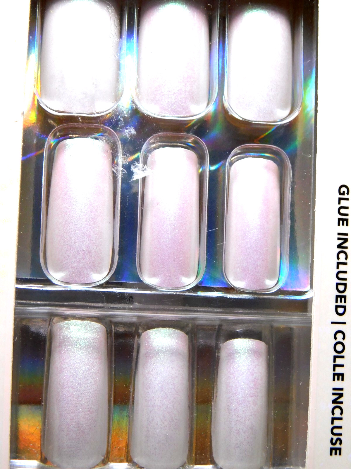 CBI Distributing Corp.~Icing 24 Faux Nails Vegan #AF.AM Baby Soft Light Pink