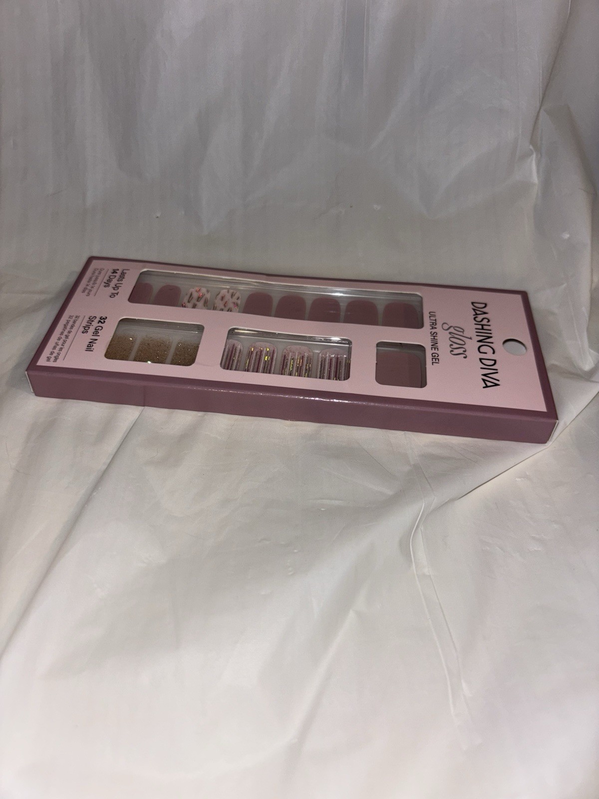 DASHING DIVA Gloss Ultra Shine Gel Palette Nail Polish Strips AFTER GLOW