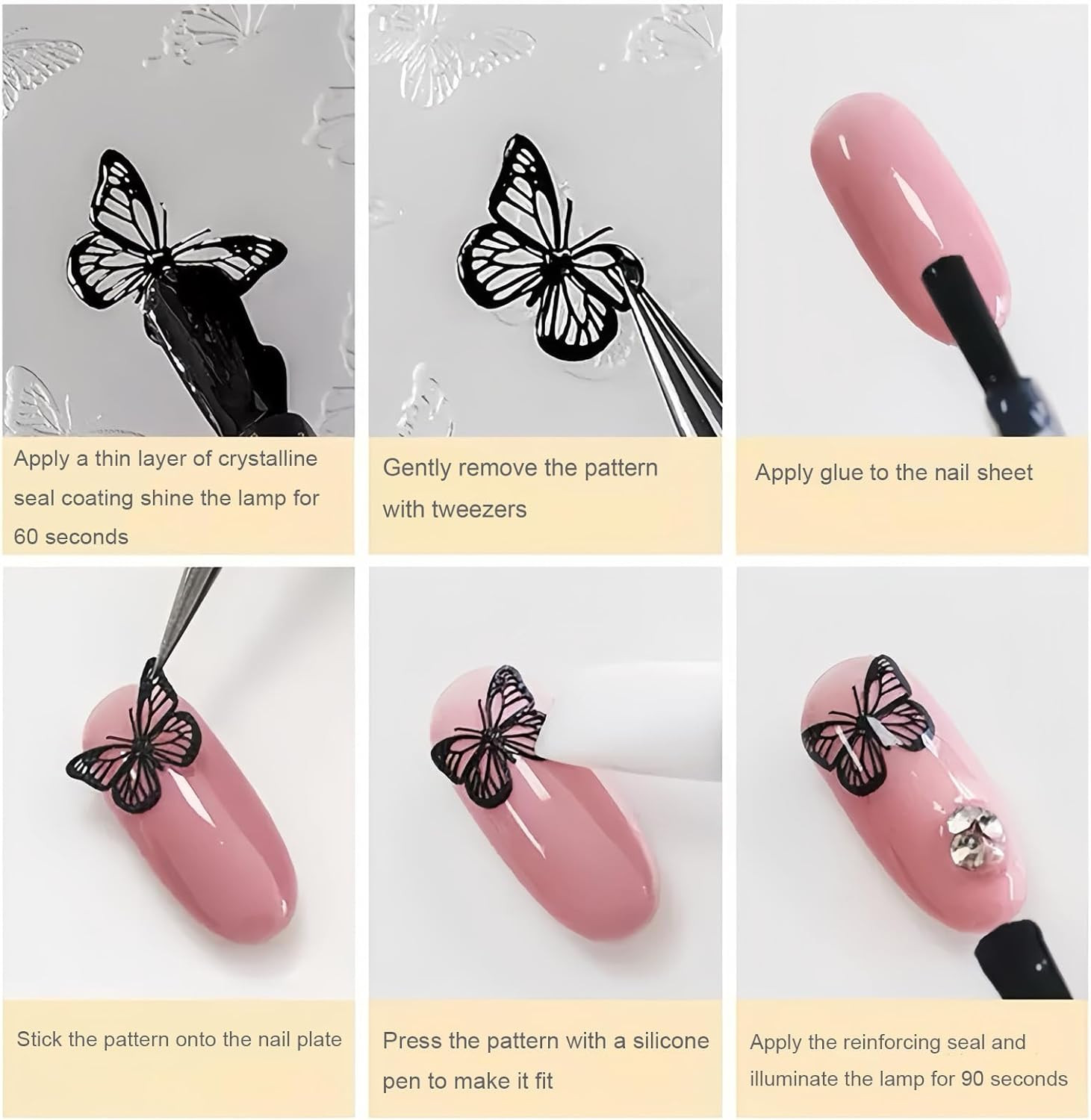 3D Flower Nail Art Silicone Mold for UV Gel Resin and DIY Manicure