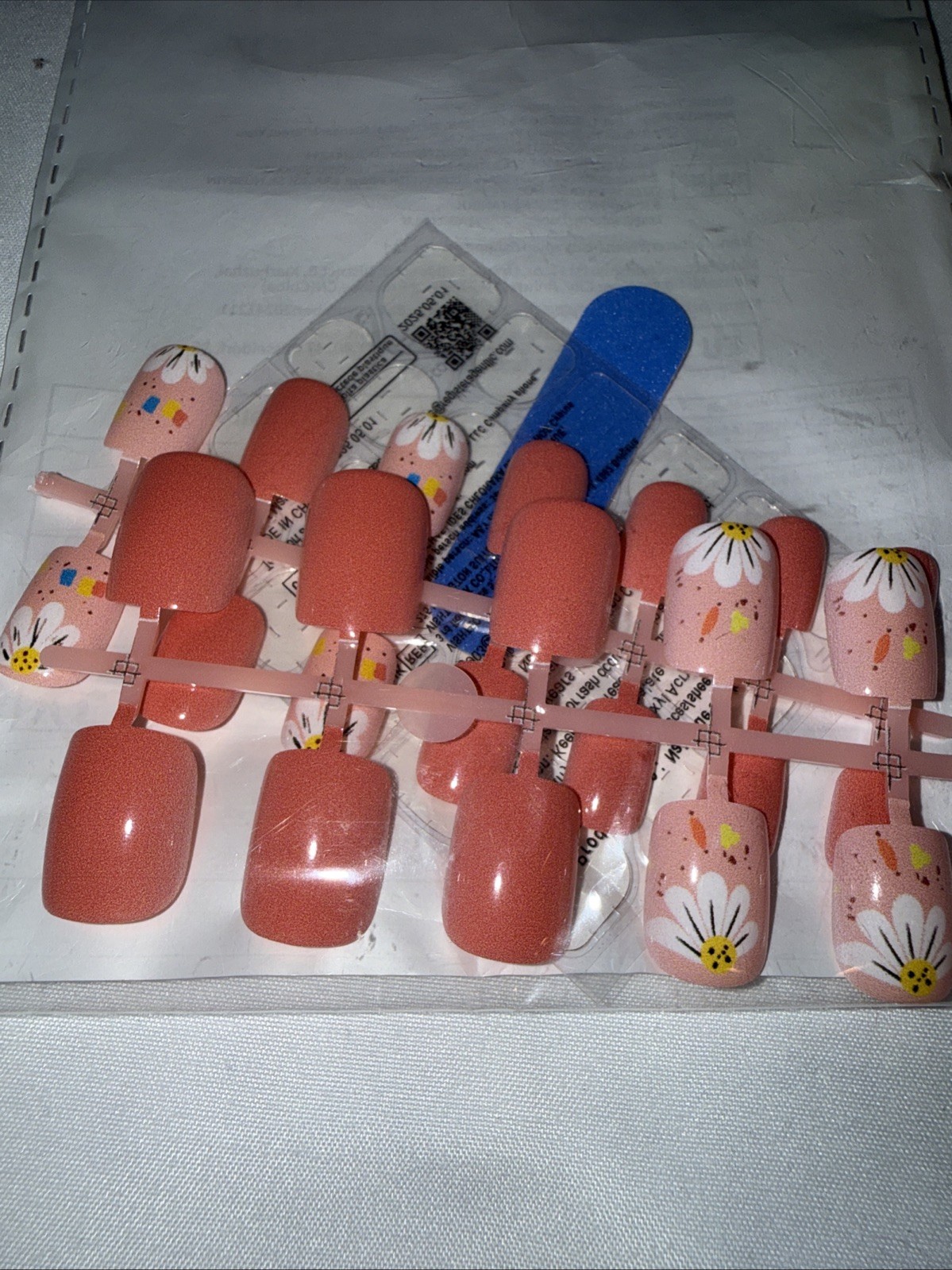 Press On Nails 6pc Bundle #3 – USA, Flag, Firework, Palm Tree, Flowers, Bees
