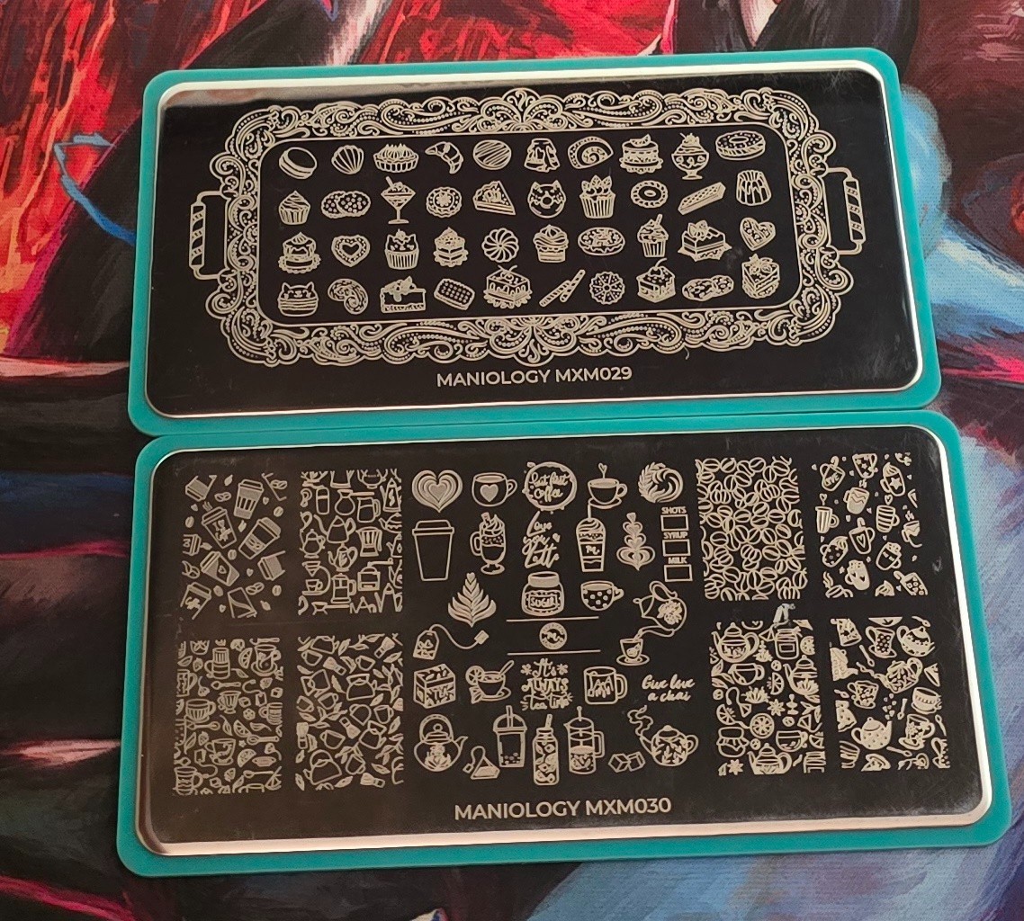 Maniology MXM029/MXM030 Coffee Plates Rare HTF
