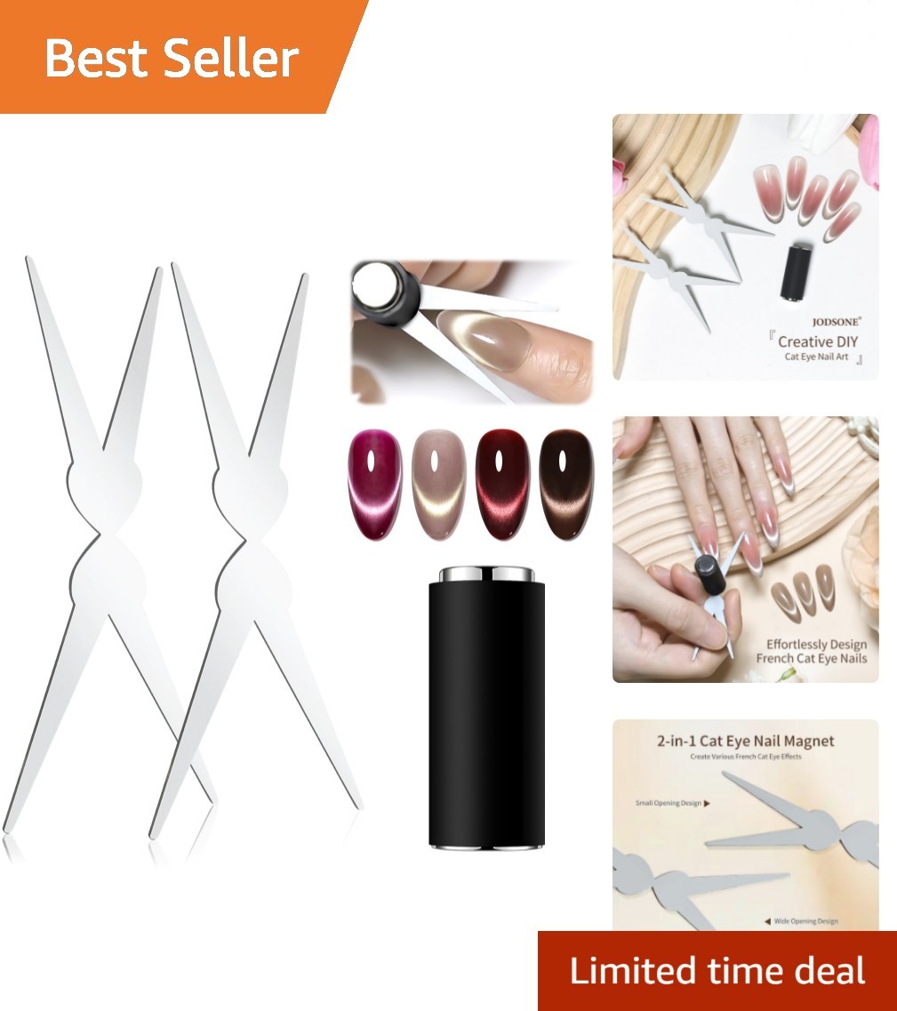 Double Head Cat Eye Magnet Tool for Effortless French Nail Art – V & Smile Lines