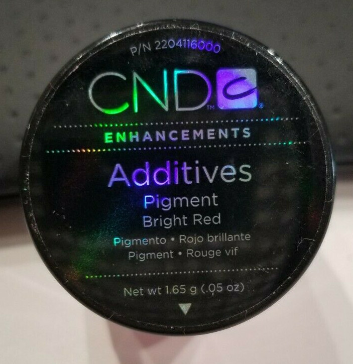 CND Additives Bright Red 1.65/ 0.05 oz FREE SHIPPING